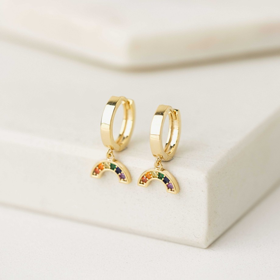 Earrings Lover's Tempo | Riot Drop Hoop Earrings