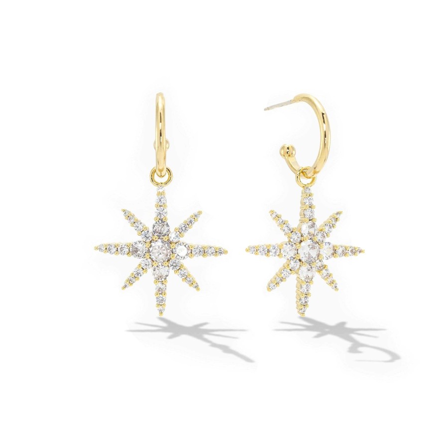 Hoops Lover's Tempo | Etoile Star Hoop Earrings