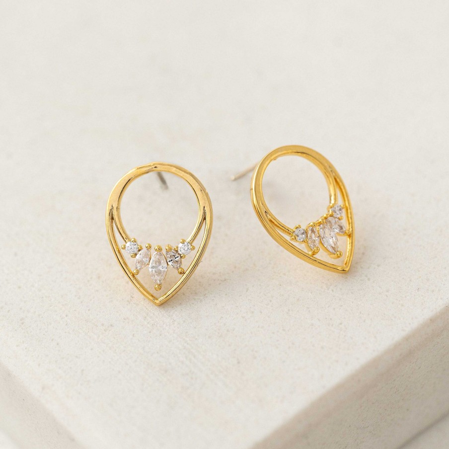 Studs Lover's Tempo | Aria Clear Stud Earrings