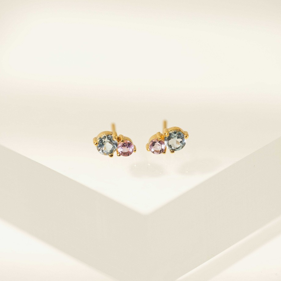 Studs Lover's Tempo | Luma Gemstone Stud Earrings