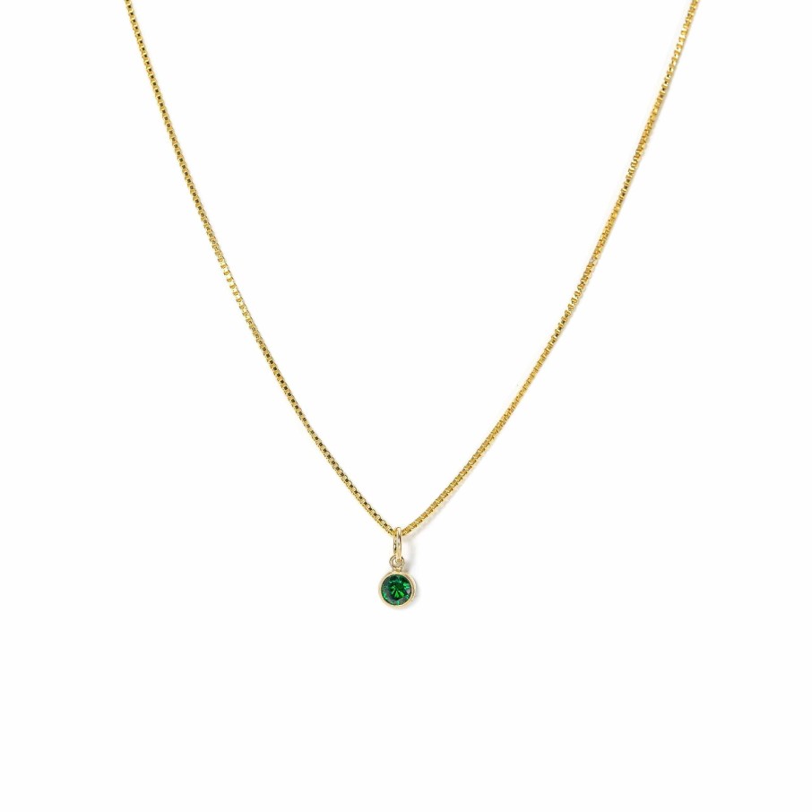 Necklaces Lover's Tempo | May Birthstone Gold-Filled Necklace