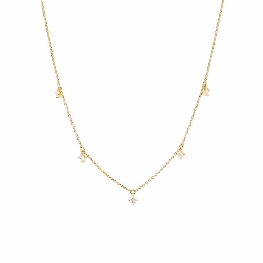 Necklaces Lover's Tempo | Lyra Cubic Zirconia Necklace