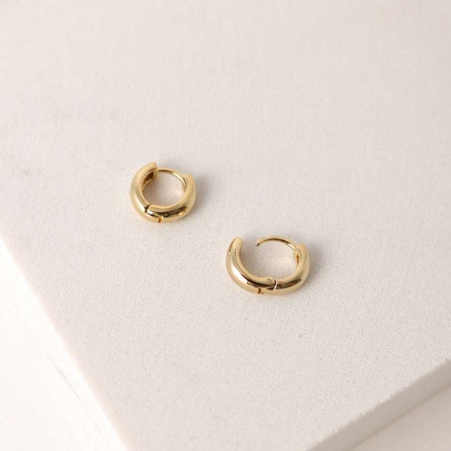 Hoops Lover's Tempo | Bea 10Mm Huggie Hoop Earrings