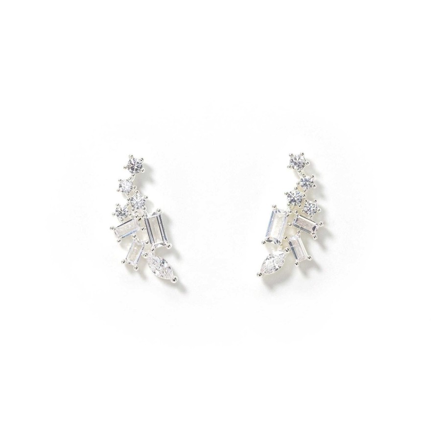 Ear Climbers Lover's Tempo | Rowan Climber Earrings Silver