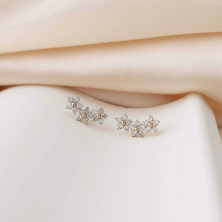 Studs Lover's Tempo | Blossom Climber Earrings