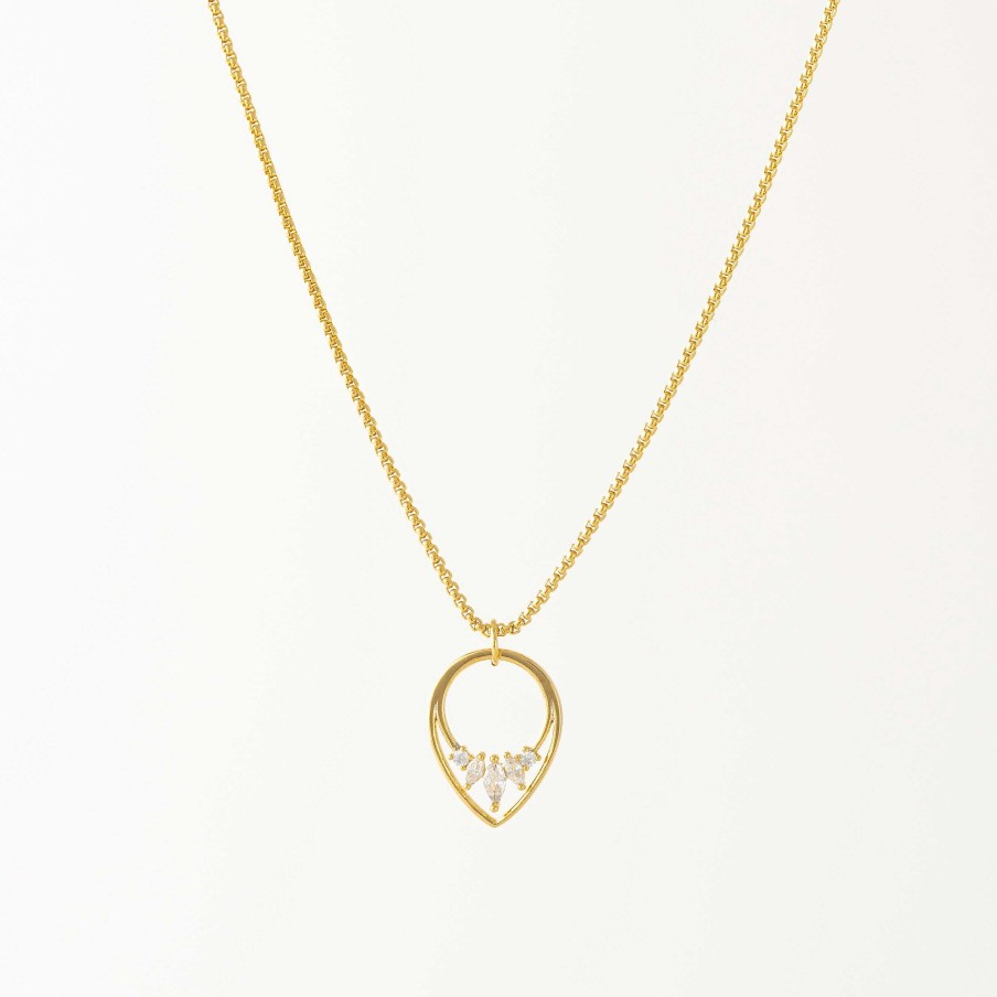 Necklaces Lover's Tempo | Aria Clear Necklace