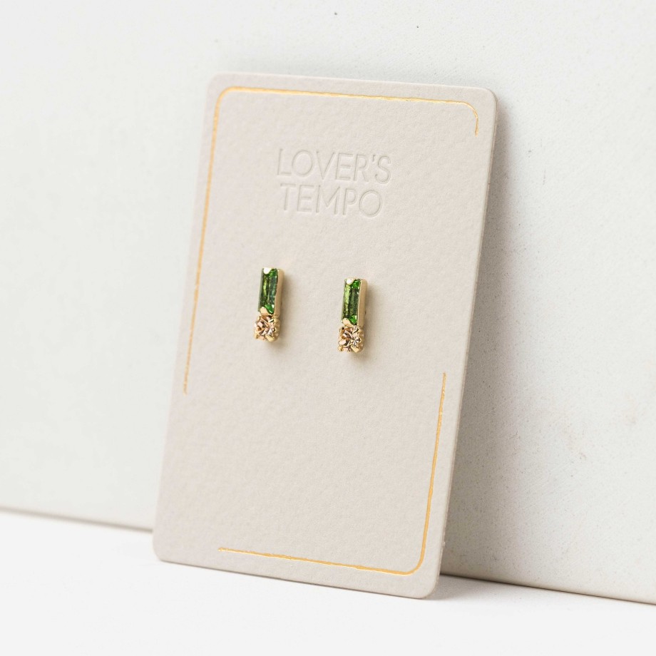 Ear Climbers Lover's Tempo | Bon Bon Climber Earrings Pink/Green