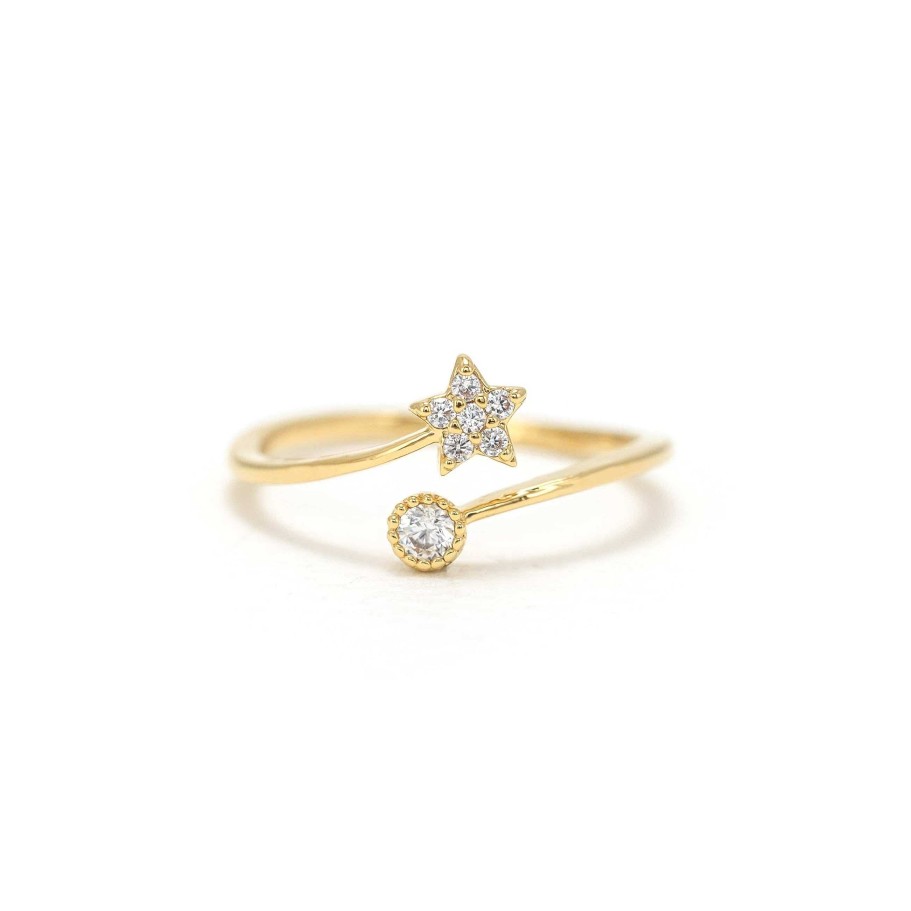 Rings Lover's Tempo | Comet Ring Gold