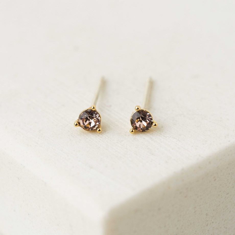 Earrings Lover's Tempo | October Kaleidoscope Birthstone Stud Earrings