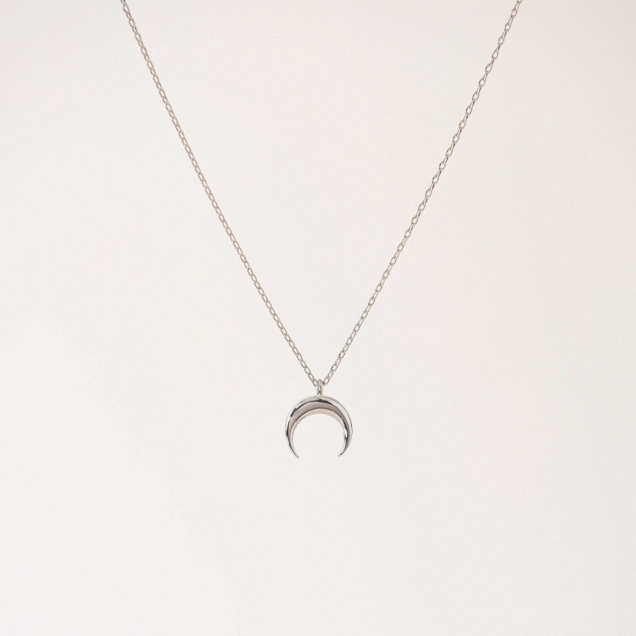 Necklaces Lover's Tempo | Toro Horn Necklace Silver