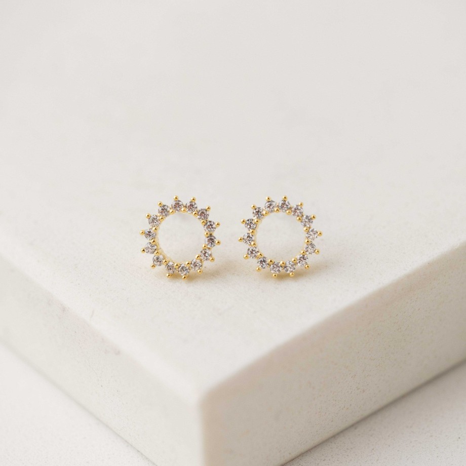 Earrings Lover's Tempo | Halo Stud Earrings