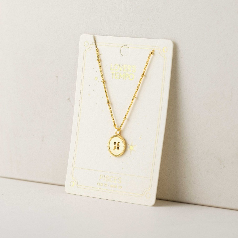 Necklaces Lover's Tempo | Pisces Horoscope Necklace