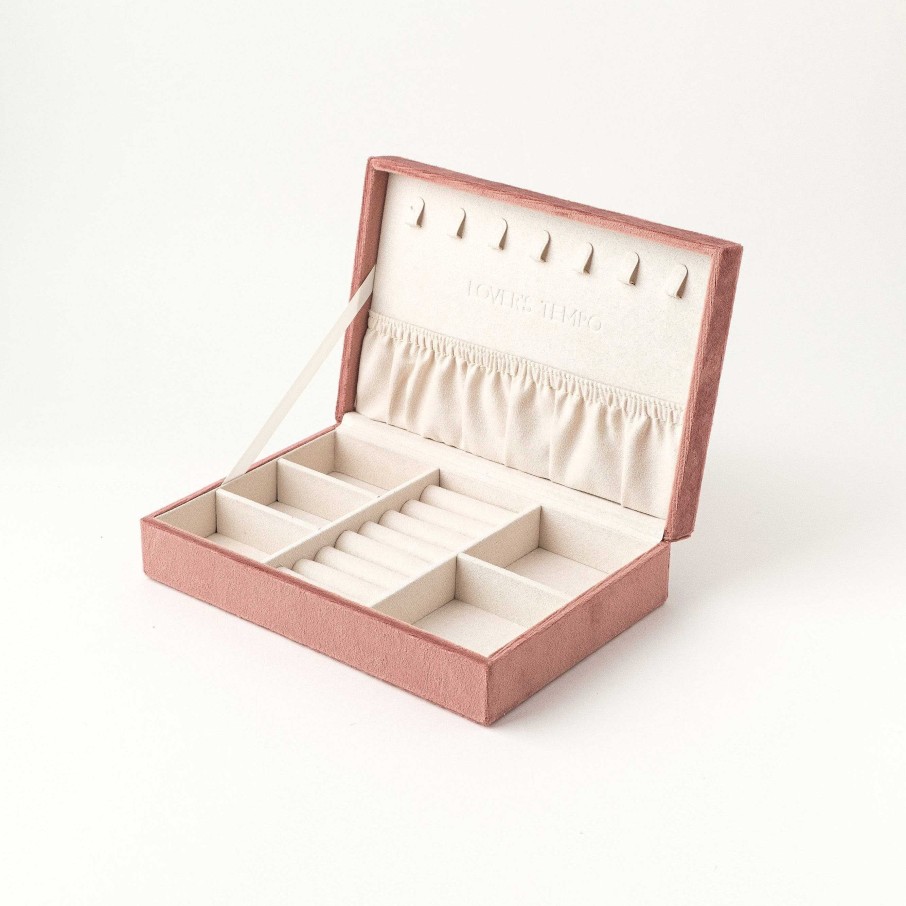 Jewelry Storage Lover's Tempo | 8" Bijoux Dusty Rose Jewelry Box