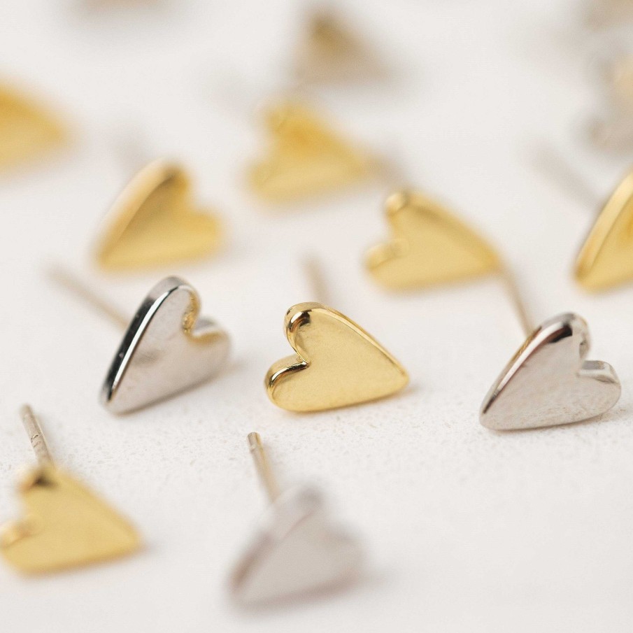 Studs Lover's Tempo | Everly Heart Stud Earrings