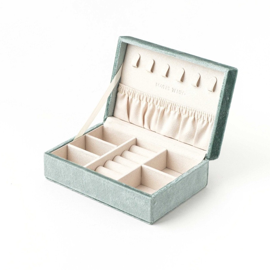 Jewelry Storage Lover's Tempo | 6" Bijoux Sage Jewelry Box