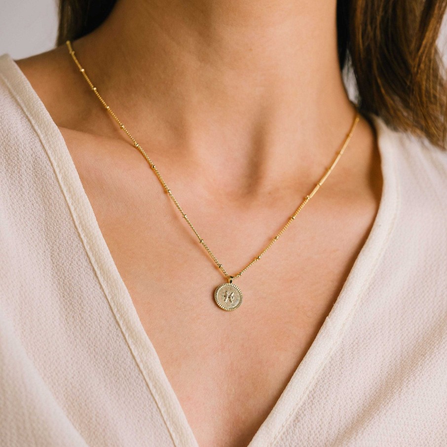 Necklaces Lover's Tempo | Pisces Horoscope Necklace