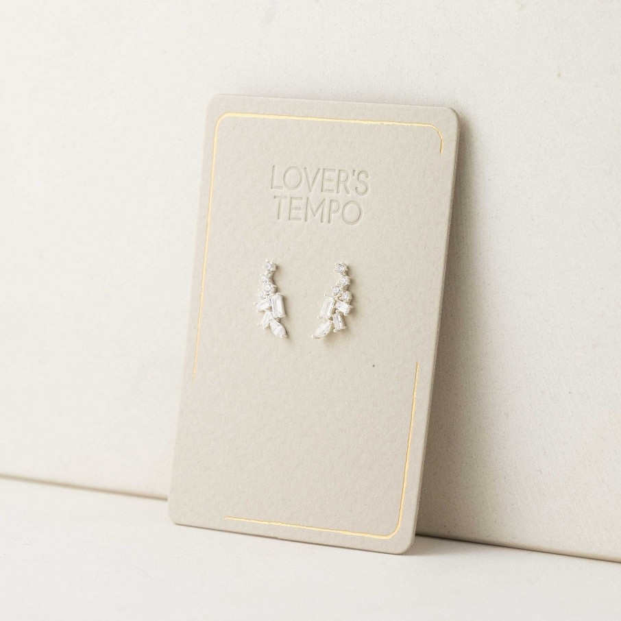 Ear Climbers Lover's Tempo | Rowan Climber Earrings Silver