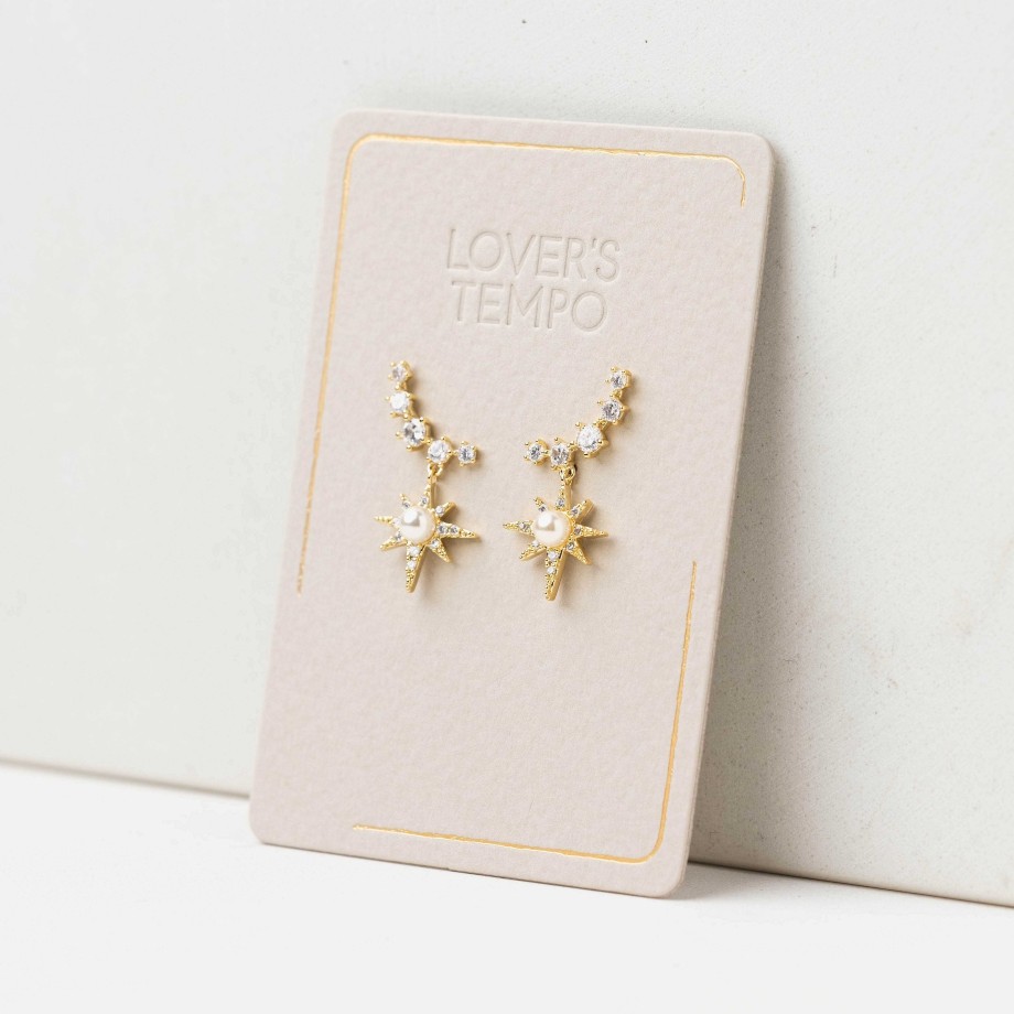 Studs Lover's Tempo | Alaia Climber Earrings Gold