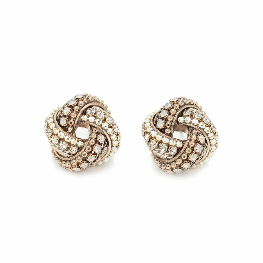 Earrings Lover's Tempo | Astaire Knot Stud Earrings