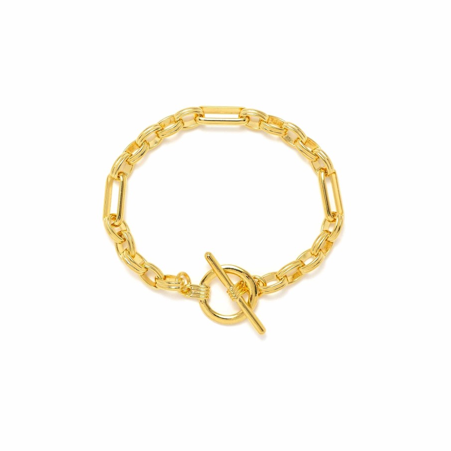 Bracelets Lover's Tempo | 8" Mixed Link Toggle Bracelet