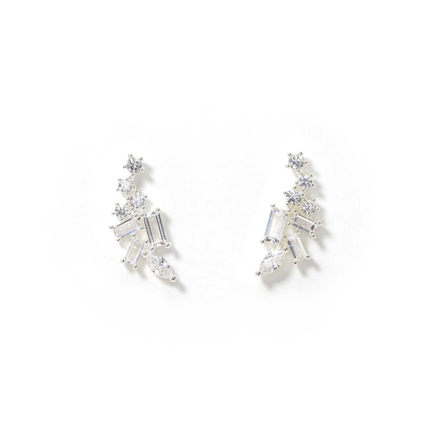 Earrings Lover's Tempo | Rowan Climber Earrings Silver