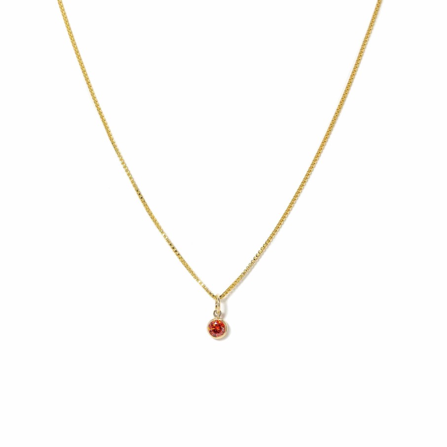 Necklaces Lover's Tempo | July Birthstone Gold-Filled Necklace