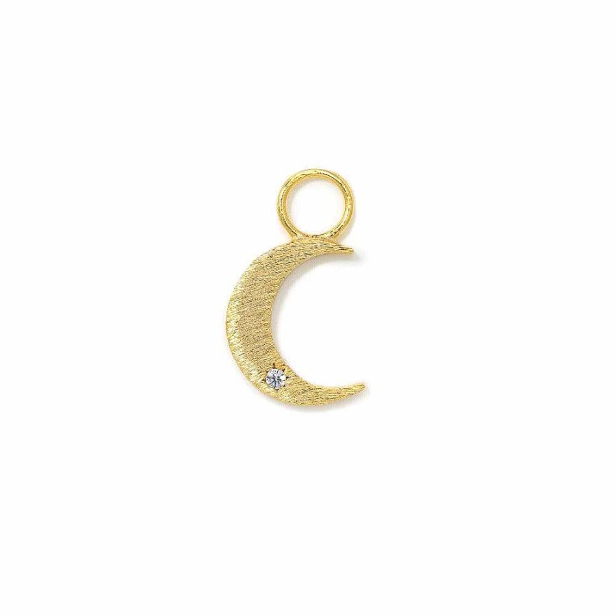 Hoop Charms Lover's Tempo | Moon Hoop Charm