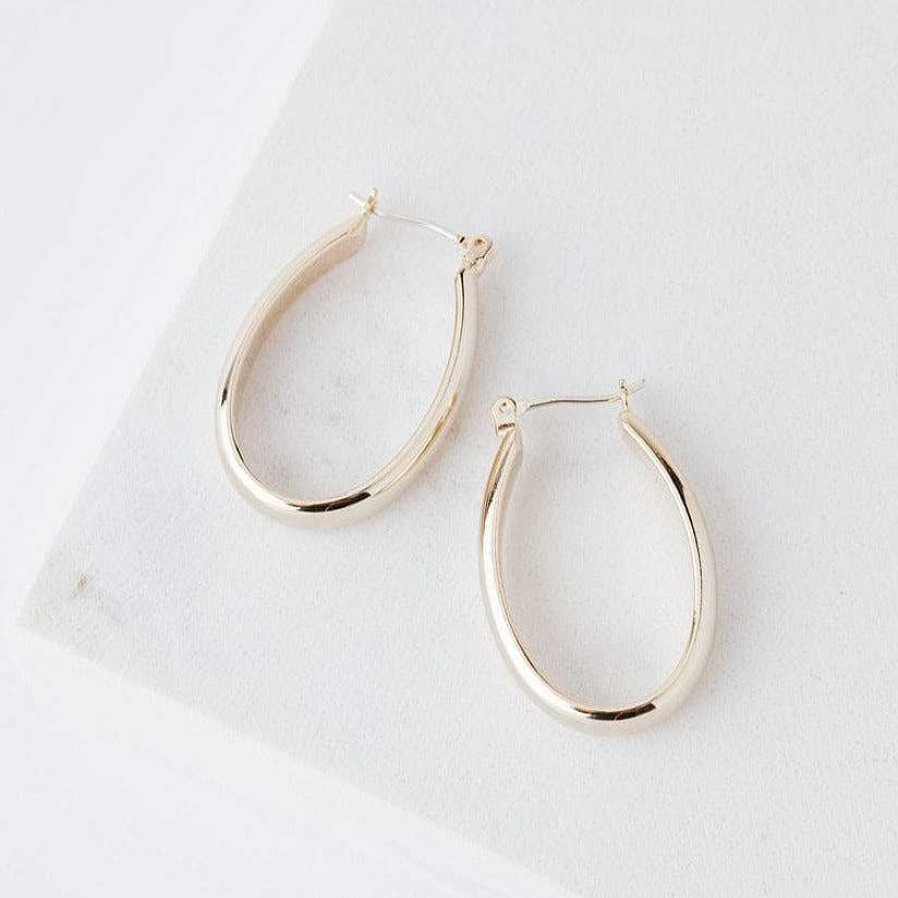 Earrings Lover's Tempo | Odette Hoop Earrings