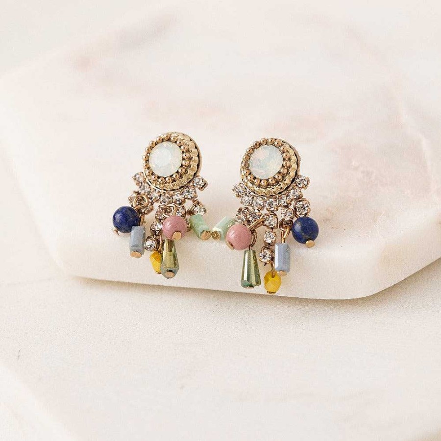 Earrings Lover's Tempo | Iris Chandelier Earrings Multi