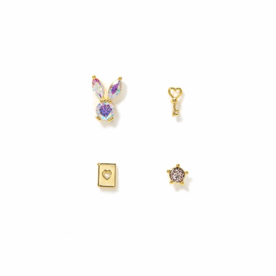 Studs Lover's Tempo | Down The Rabbit Hole Stud Earring Set