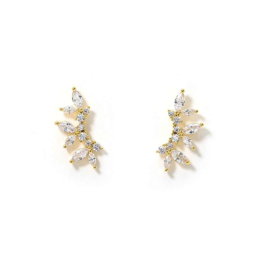 Ear Climbers Lover's Tempo | Holly Climber Earrings Gold