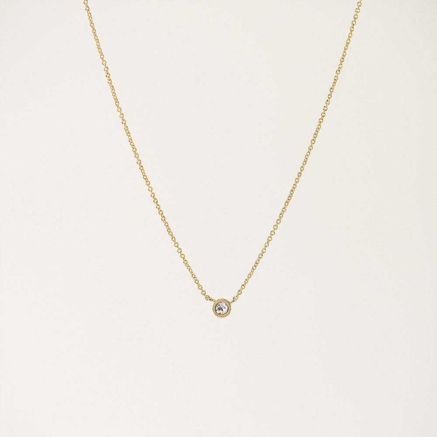 Necklaces Lover's Tempo | Solitaire Necklace Gold