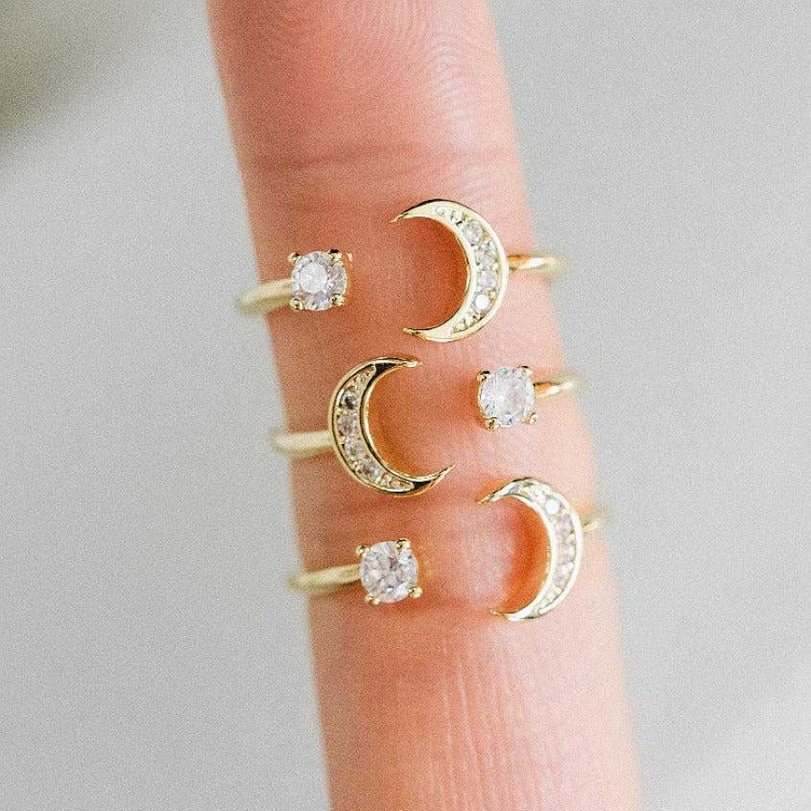 Rings Lover's Tempo | Moonlit Ring Gold