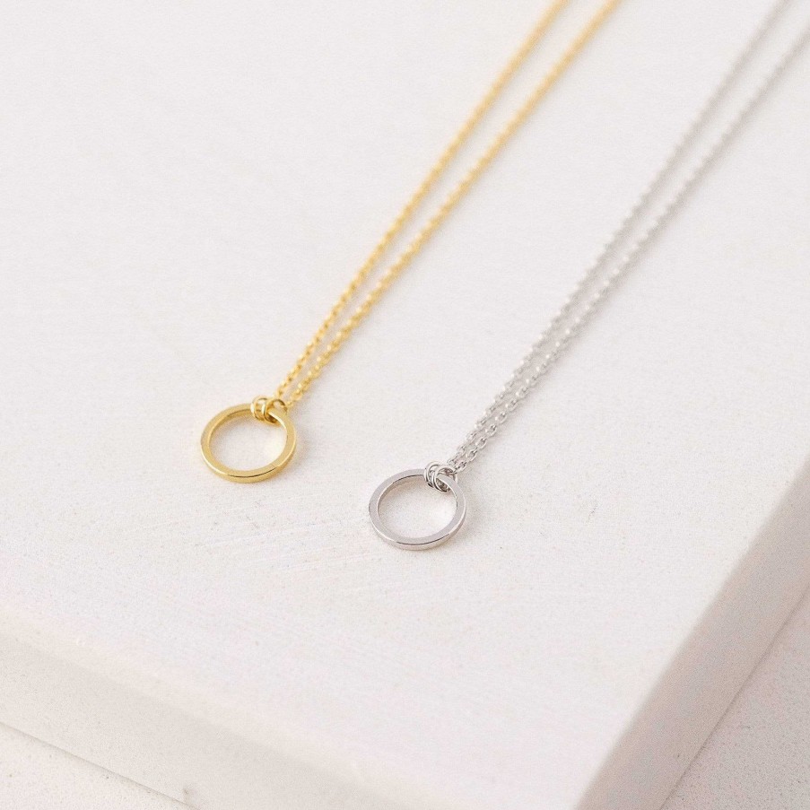 Necklaces Lover's Tempo | Sol Hoop Necklace