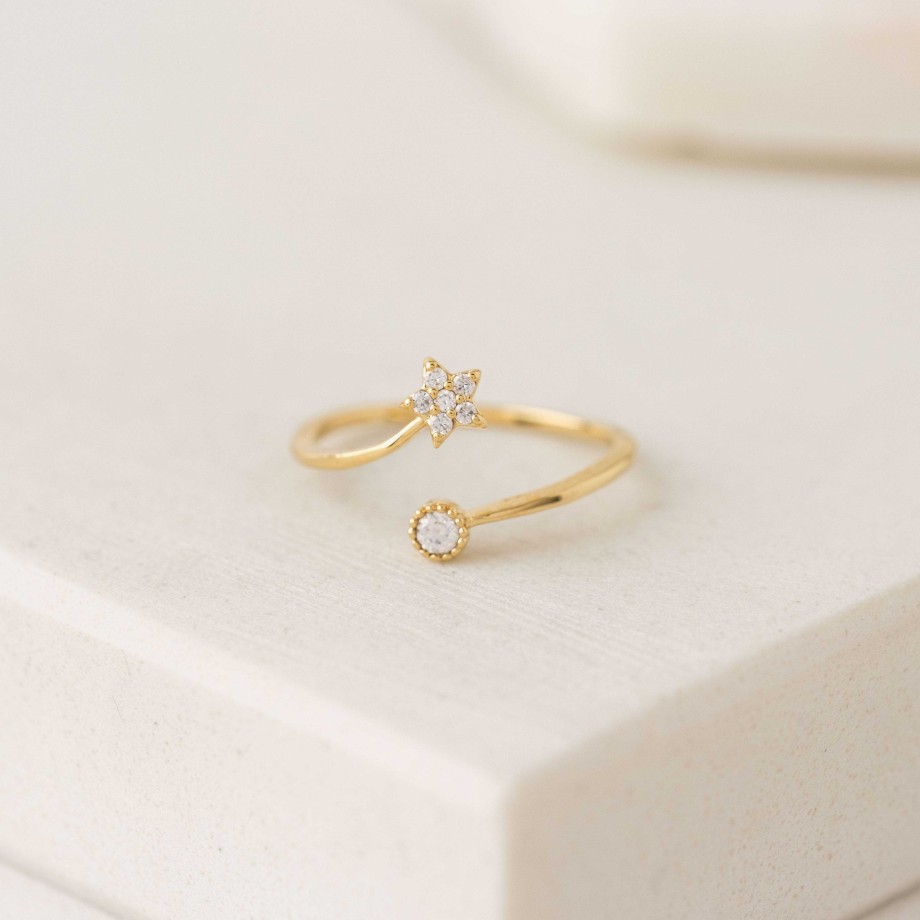 Rings Lover's Tempo | Comet Ring Gold