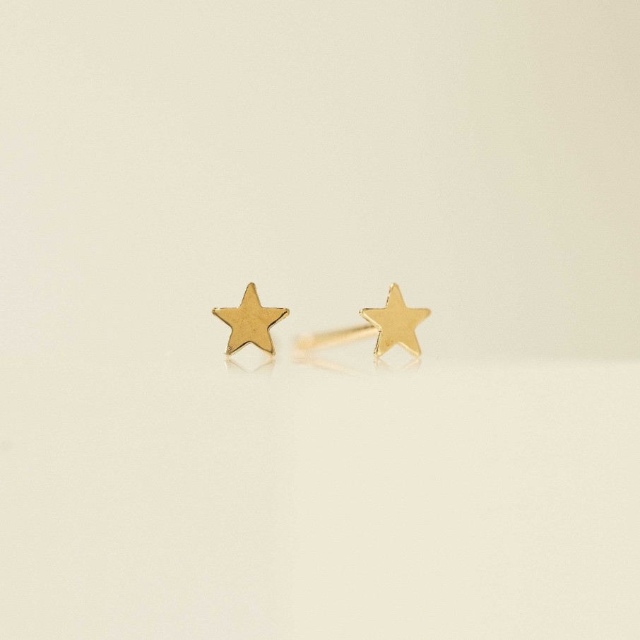 Studs Lover's Tempo | Star Gold-Filled Stud Earrings