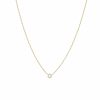 Necklaces Lover's Tempo | Halo Mini Necklace Gold