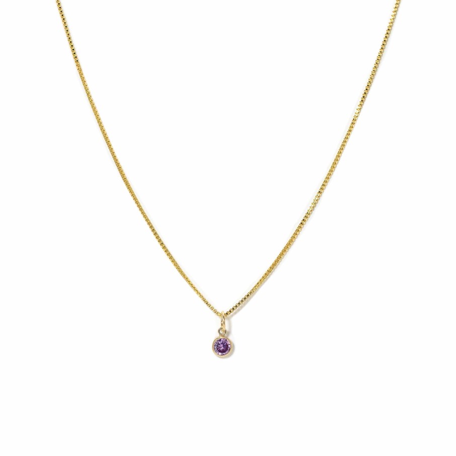 Necklaces Lover's Tempo | June Birthstone Gold-Filled Necklace