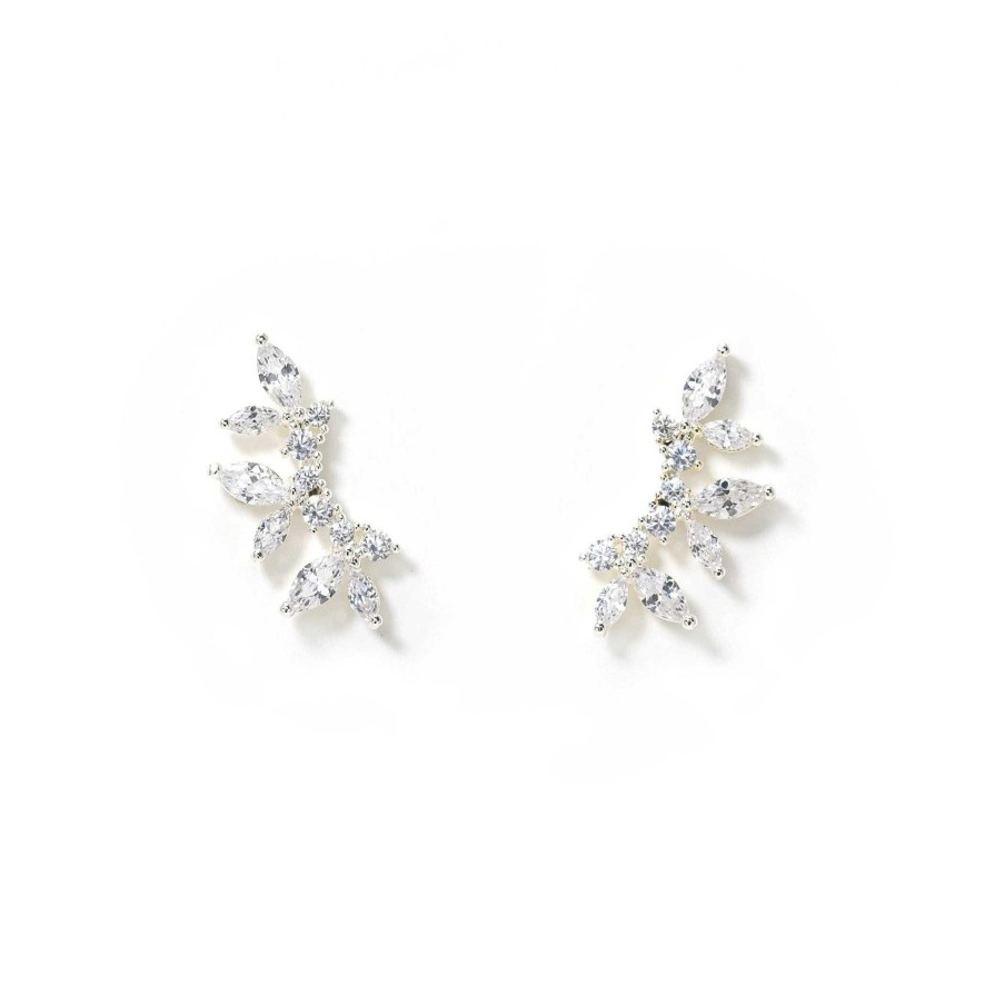 Ear Climbers Lover's Tempo | Holly Climber Earrings Silver