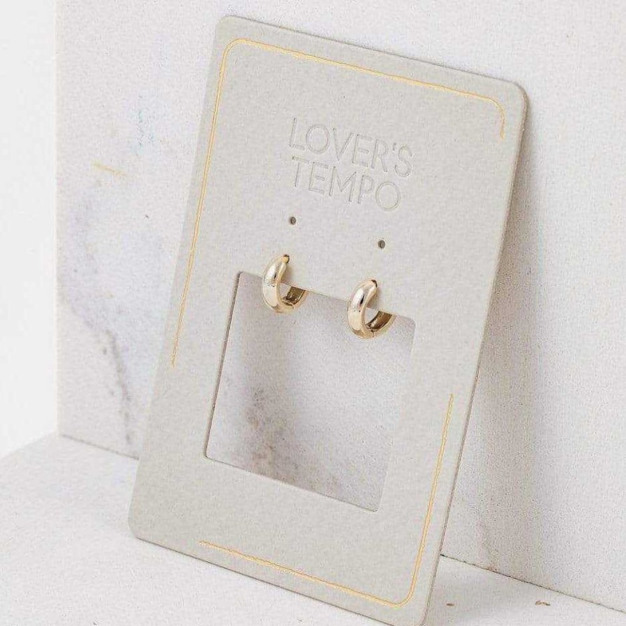 Hoop Charms Lover's Tempo | Bea 10Mm Huggie Hoop Earrings