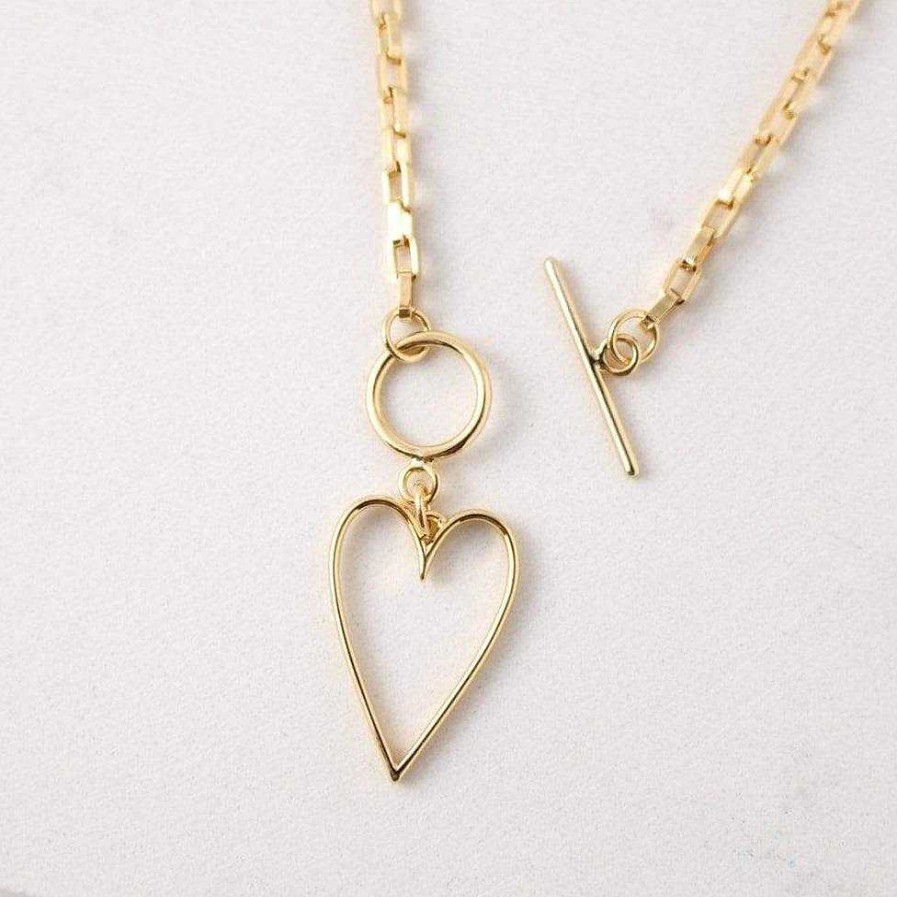 Necklaces Lover's Tempo | Lovestruck Heart Necklace