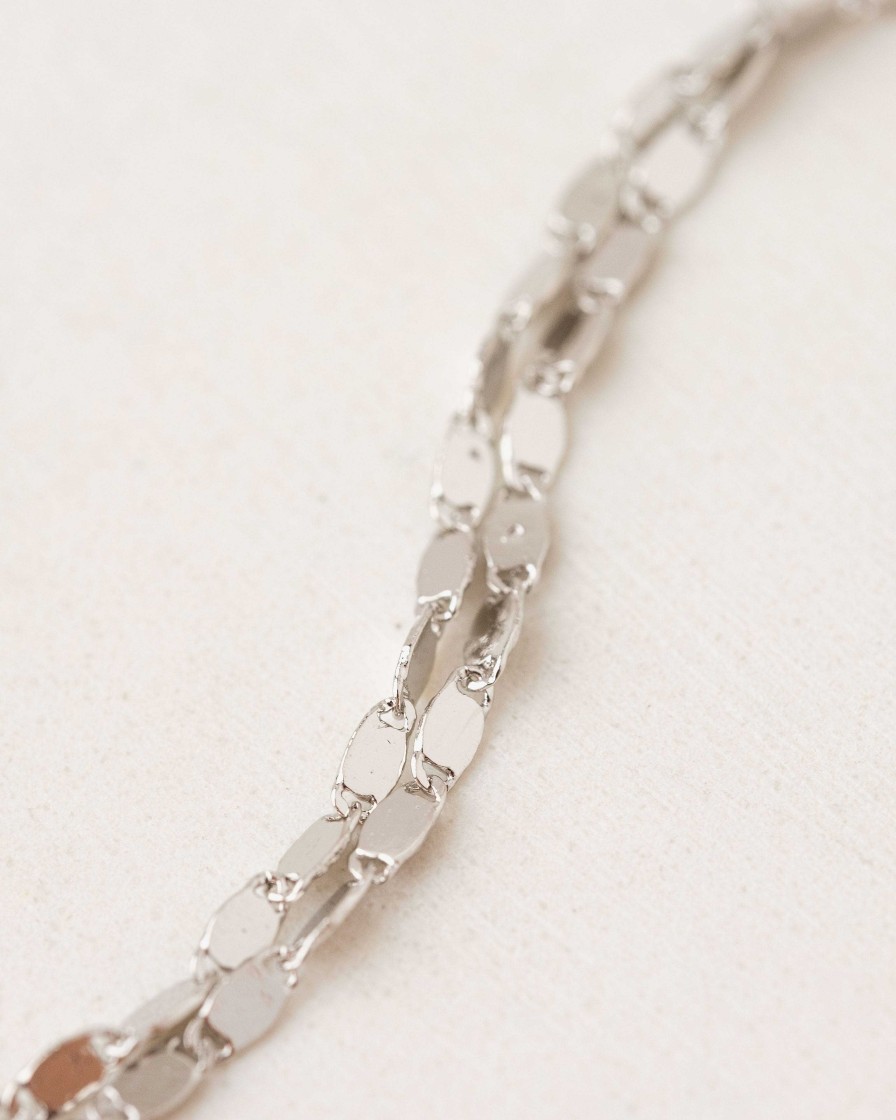 Necklaces Lover's Tempo | Cleo Layered Necklace Silver