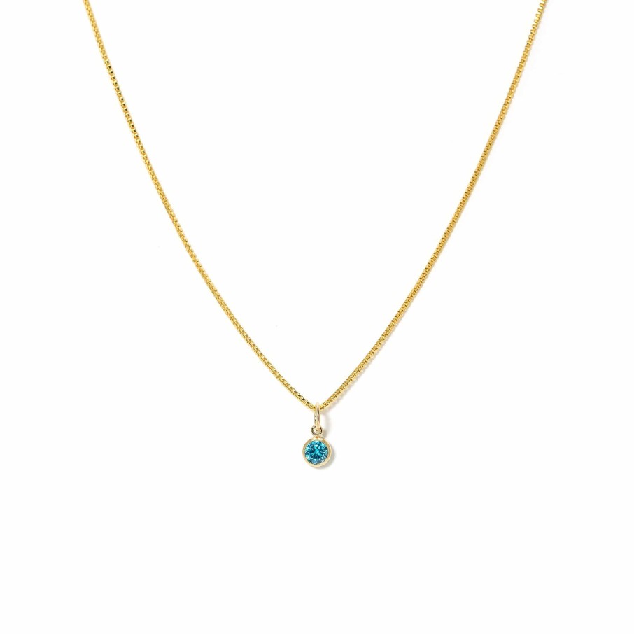 Necklaces Lover's Tempo | September Birthstone Gold-Filled Necklace