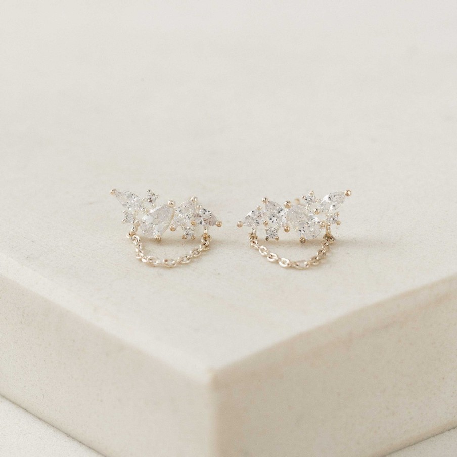 Ear Climbers Lover's Tempo | Aspen Climber Earrings Silver