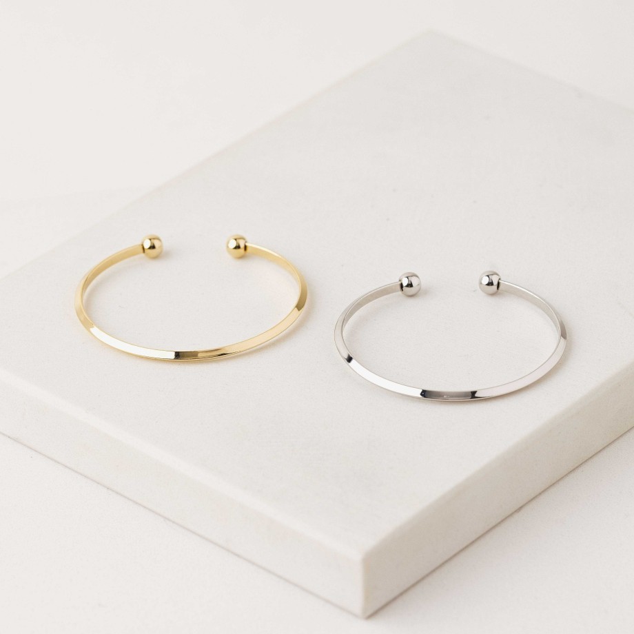 Bracelets Lover's Tempo | Hemisphere Bangle Silver