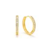 Hoops Lover's Tempo | Desi 20Mm Hoop Earrings Gold