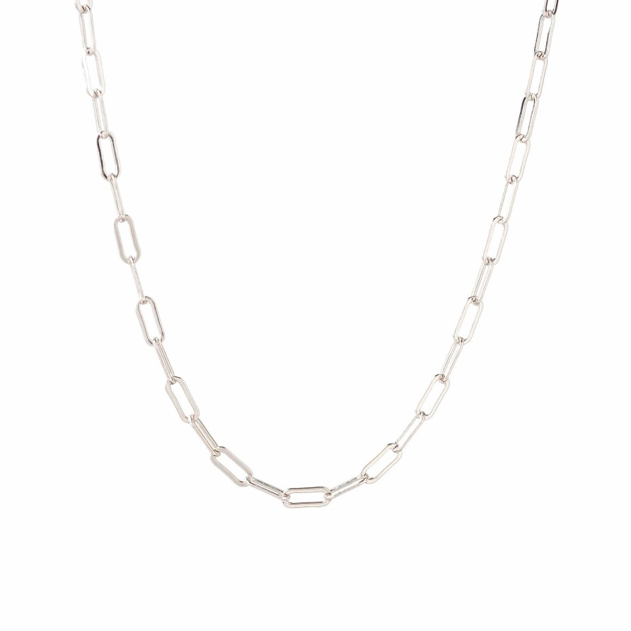 Necklaces Lover's Tempo | Boyfriend Chain Necklace Silver