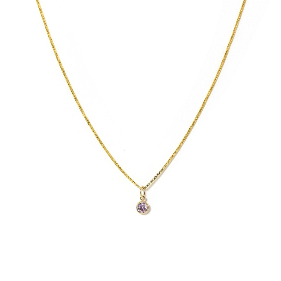 Necklaces Lover's Tempo | October Birthstone Gold-Filled Necklace