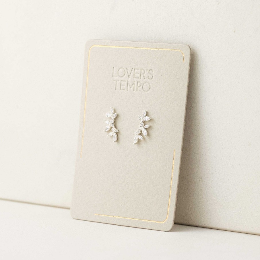 Ear Climbers Lover's Tempo | Holly Climber Earrings Silver