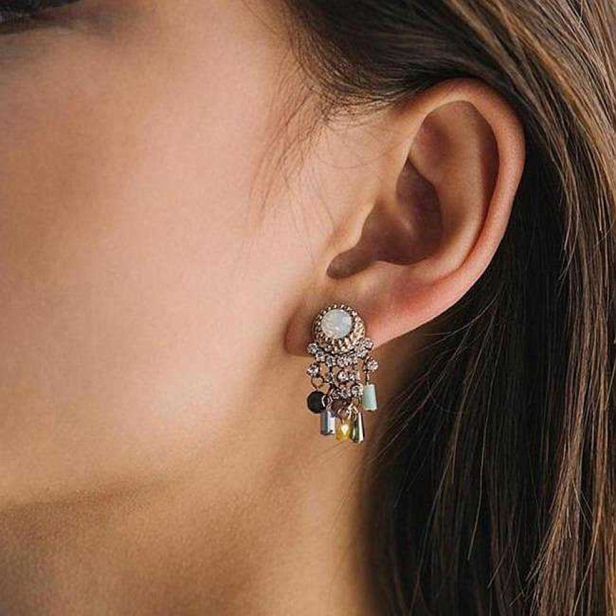 Earrings Lover's Tempo | Iris Chandelier Earrings Multi